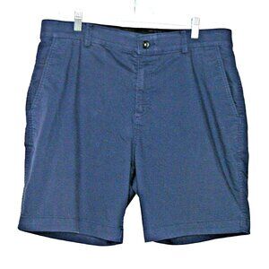 Nike Mens Size 36 Dri-Fit Shorts Navy Blue Standard Fit Pockets Activewear Golf